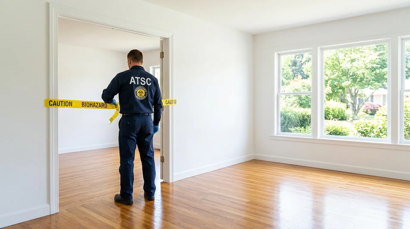 Certified biohazard cleanup crew performing Crime Scene Cleanup in Southlake